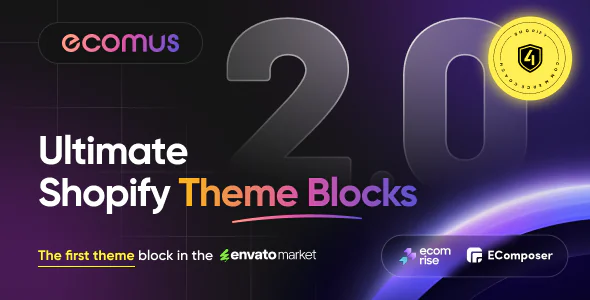 Ecomus - Ultimate Shopify OS 3.0 (Theme Block)