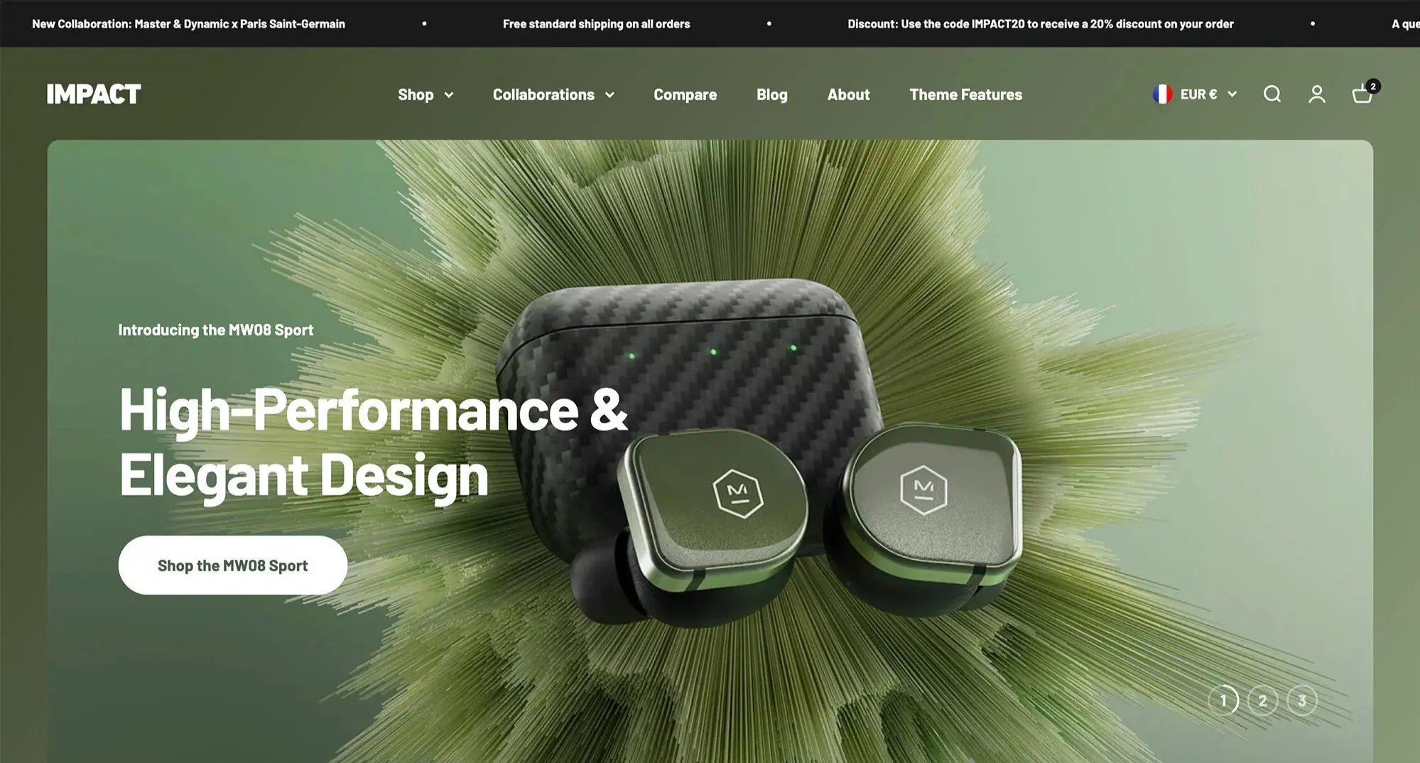 Impact Shopify Theme v6.4.1-  Typography-oriented theme for impactful brands